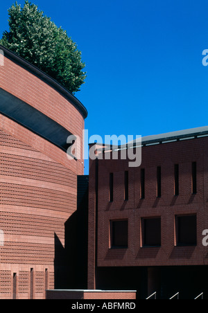 Kathedrale von Evry, 1992-1995. Architekt: Mario Botta Stockfoto