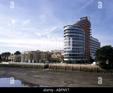 Putney Wharf Architekt: Patel Taylor Stockfoto