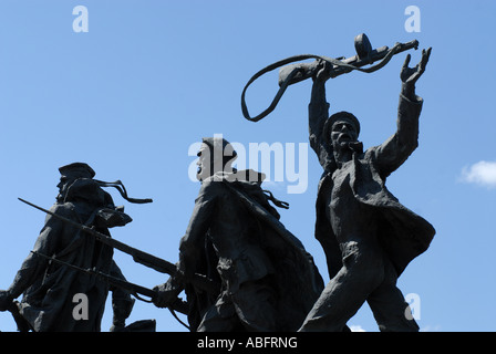 Denkmal für die Verteidiger von Leningrad, St. Petersburg Stockfoto