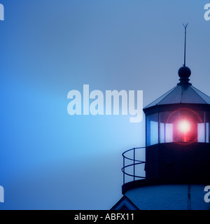 Bass Harbor Leuchtturm Maine Stockfoto