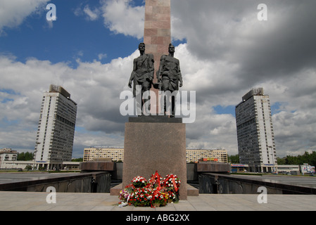 Denkmal für die Verteidiger von Leningrad, St. Petersburg Stockfoto