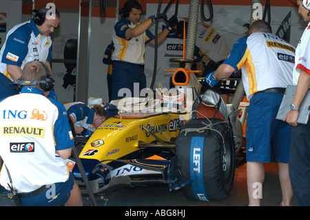 Heikki Kovalainen (FIN) während der Formel 1 Tests 2007 Stockfoto