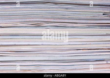 Zeitschriften, Papier Stockfoto