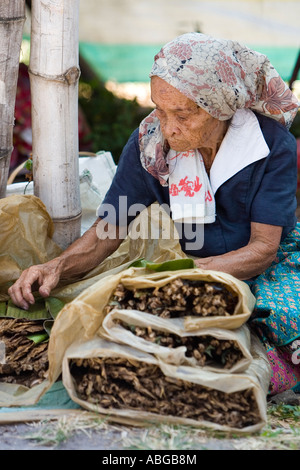 Markt auf der Insel Negros, Philippinen Stockfoto