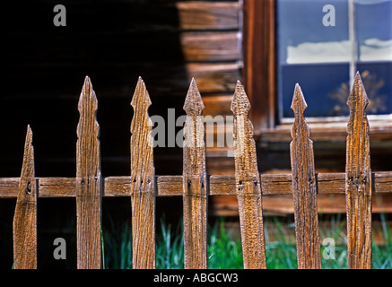 California Bergbau Stadt von Bodie wurde 1859 von William S. Bodey gegründet.  California State Historic Park. Stockfoto