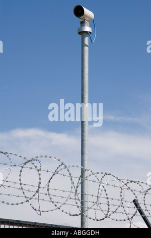 Sicherheitszaun für den Schutz des G8-Gipfels, Heiligendamm, Mecklenburg-Western Pomerania, Deutschland Stockfoto