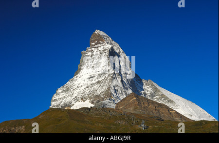 Matterhorn, Mont Cervin, Zermatt Wallis Schweiz Stockfoto