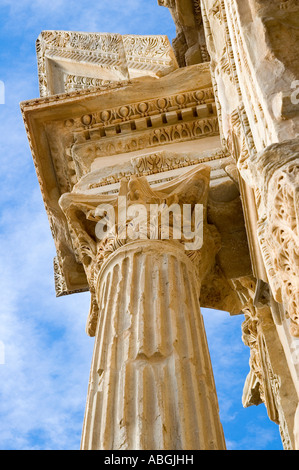 Bogen des Septimus Severus, Detail, Leptis Magna Libyen Stockfoto