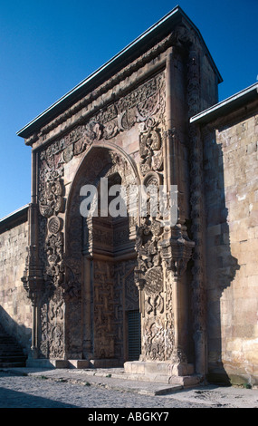 Main (Norden) Eingangsportal, große Moschee, Divrigi, Türkei Stockfoto