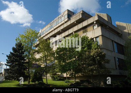 Sitz der Bradford und Bingley Bausparkasse in Bingley West Yorkshire Stockfoto