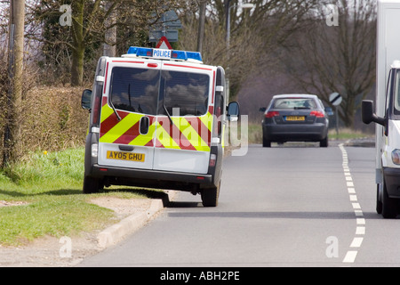 Eine Polizei betrieben Kamera van in UK Stockfoto