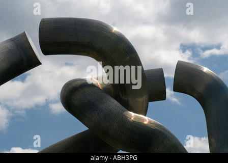 Skulptur von Brigitte und Martin Matschinsky-Denninghoff Tauentzienstraße Berlin Deutschland Europa Stockfoto