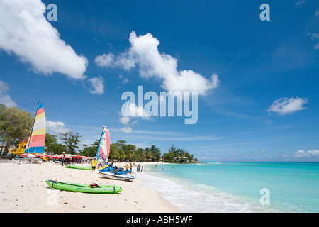 Dover Beach, St. Lawrence Gap, Südküste, Barbados, kleine Antillen, West Indies, Karibik Stockfoto