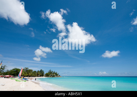 Dover Beach, St. Lawrence Gap, Südküste, Barbados, kleine Antillen, West Indies, Karibik Stockfoto