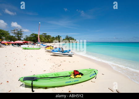 Dover Beach, St. Lawrence Gap, Südküste, Barbados, kleine Antillen, West Indies, Karibik Stockfoto