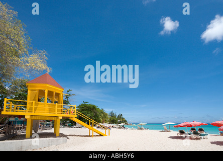 Dover Beach, St. Lawrence Gap, Südküste, Barbados, kleine Antillen, West Indies, Karibik Stockfoto