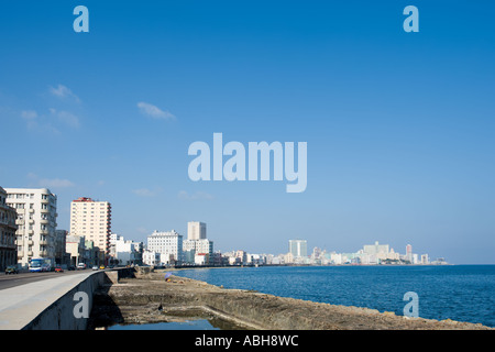 Malecon in Centro Habana, Havana, Kuba Stockfoto