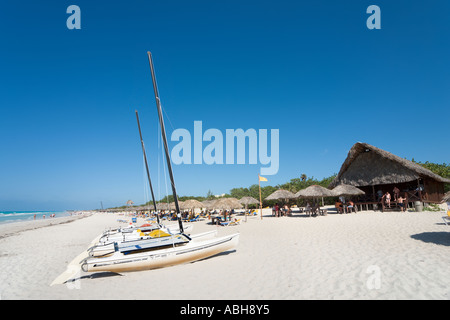 Restaurant am Strand im Zentrum von Varadero, Kuba Stockfoto