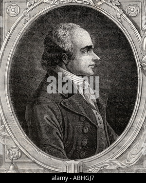 Jean Denis, comte Lanjuinais, 1752-1827. Französischer Politiker, Rechtsanwalt, Jurist, Journalist und Historiker. Stockfoto