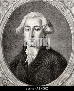 François-Antoine, Graf des Kaiserreichs, 17-1826. Französischer Schriftsteller, Rechtsanwalt und Politiker während der Revolution und des Kaiserreichs. Stockfoto