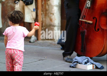 Ferrara Buskers Festival (2002) Stockfoto