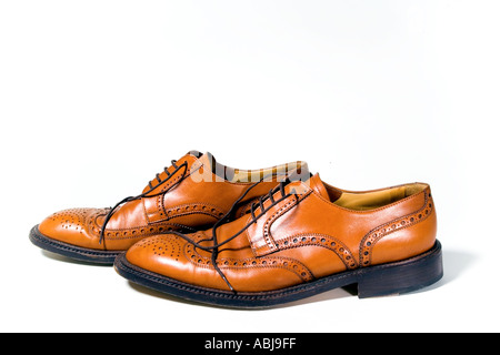 Schuhe Braun Stockfoto