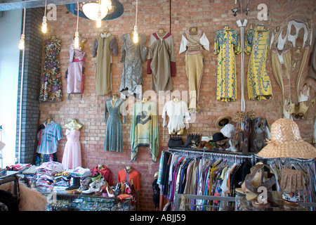 Rellik Vintage Kleidung Shop Golborne Road London Stockfoto