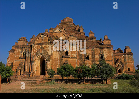 Myanmar Bagan Alt Bagan Dhammayangyi Phato gebaut von König Narathu im Jahre 1167 Stockfoto