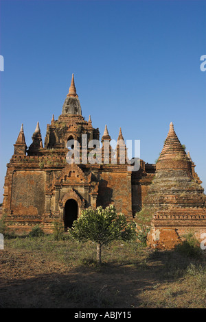 Myanmar Bagan Old Bagan-Tempel in der Nähe von Dhammayangyi Phato Stockfoto