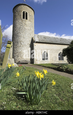 Syderstone St. Marys Church im Frühjahr North Norfolk Uk April Stockfoto