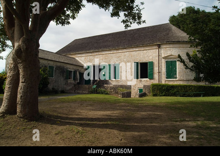 Die Greathouse, Lust und Laune-Plantage, St. Croix, Amerikanische Jungferninseln Stockfoto