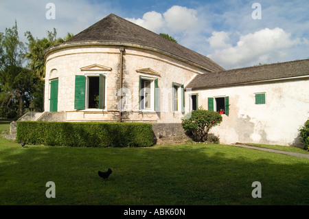 Die Greathouse, Lust und Laune-Plantage, St. Croix, Amerikanische Jungferninseln Stockfoto