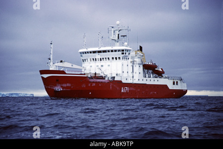 Britische Marine-Eis-Patrouille Schiff HMS Enurance in Antarctic Sound Stockfoto