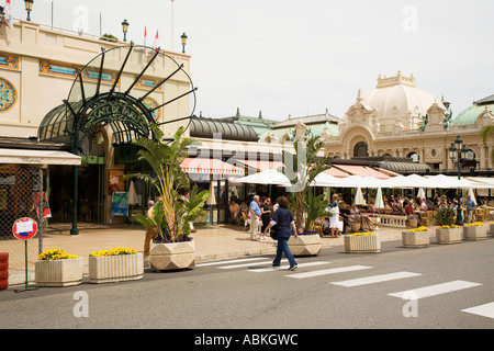 Das Cafe de Paris in Monte Carlo Monaco Stockfoto