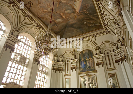 Der Hall der Spiegel Salon im Museo De La Revolucion, ehemals Batista Palast in Havanna Kuba Stockfoto