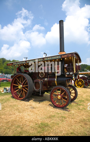 Wiltshire Dampf Oldtimer Rallye 2007 Burrell 5 NHP Showmans Straße Lokomotive Fortschritt Nr. 3950 gebaut 1924 Zugmaschine Stockfoto