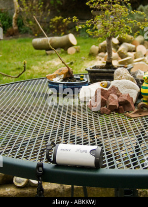 Sony GPS-Global Positioning System-Empfänger Stockfoto