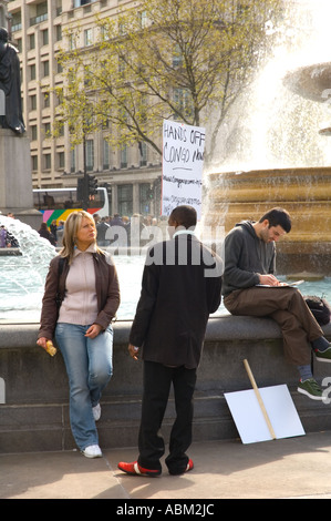 May Day 2006 in London England UK Stockfoto