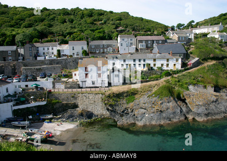 Portloe auf der Roseland Halbinsel an der südlichen Küste von Cornwall im Vereinigten Königreich Stockfoto