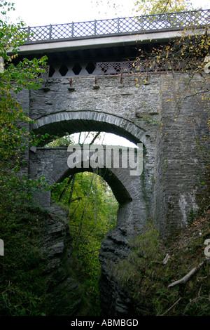 Teufel s Brücke walisischen Pontarfynach Wales UK GB Stockfoto