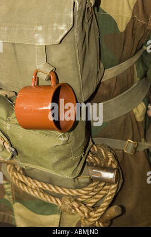 Britische Armee militärische Uniform  Roaring 40er Jahre Krieg Wochenende Stirling Castle historische Ereignisse Stockfoto