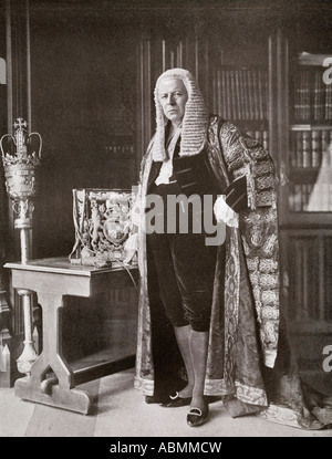 Lord Richard Burdon Sanderson Haldane, 1. viscount Haldane, 1856 -. 1928. Britischer Liberaler und Arbeiterpolitiker. Stockfoto