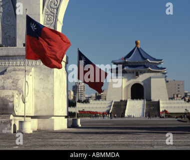 Nationale Chiang Kai-Shek-Gedächtnishalle (National Taiwan Democracy Memorial Hall), Taipei, Taiwan Stockfoto