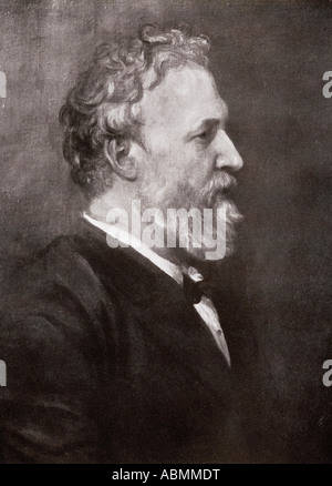 Robert Browning, 1812-1889.  Englischer Dichter. Stockfoto