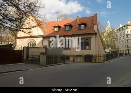 Pinkas Synagoge Pinkasova Synagoga in Josefov Bezirk von Prag Stockfoto