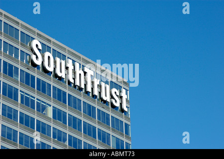 Hohes Gebäude downtown in Atlanta Georgia South Trust Bank neu 05 Stockfoto