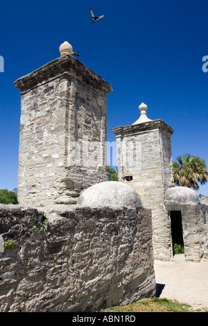 Alte Stadt Tore St. Augustine Florida USA USA s älteste Stadt Stockfoto