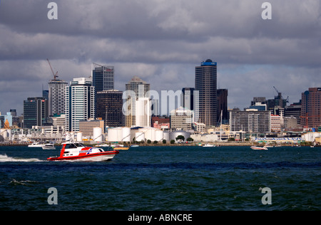 Küstenwache Patrouille Schiff Auckland Neuseeland Stockfoto