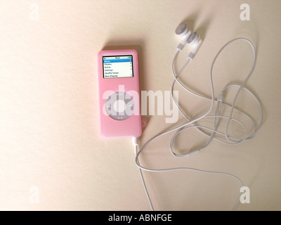 IPod Nano mit Haut Stockfoto