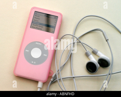 IPod Nano mit Haut Stockfoto